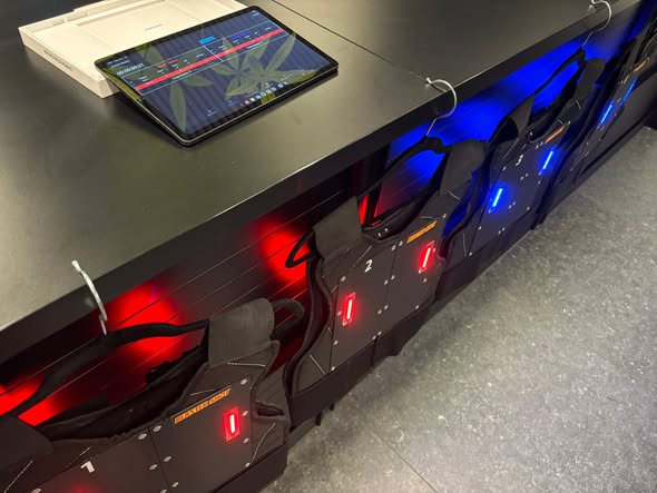 Blaster Shot Score Keeping Operation Tablet